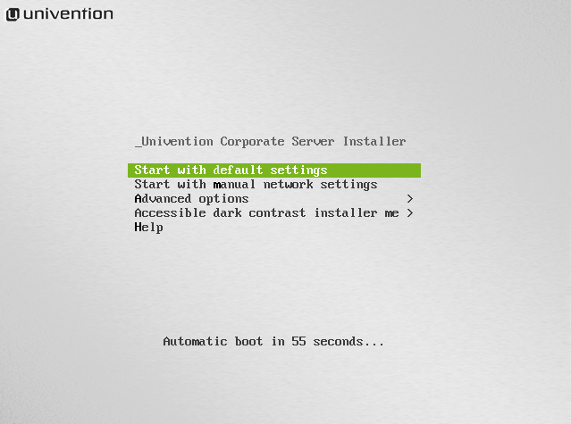 Avvio UCS da ISO